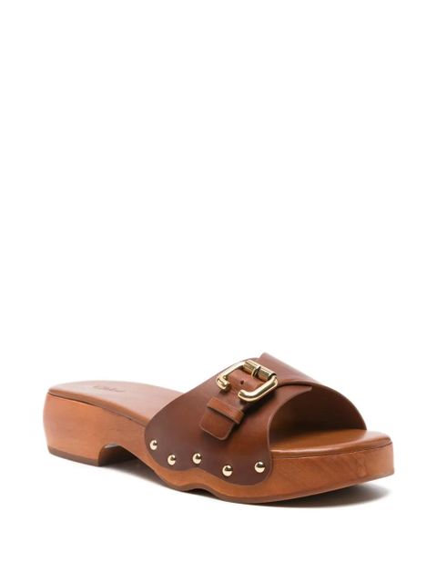 Chloé 40mm Jeanette slip-on sandals - Brown - zdjęcie produktu nr 2