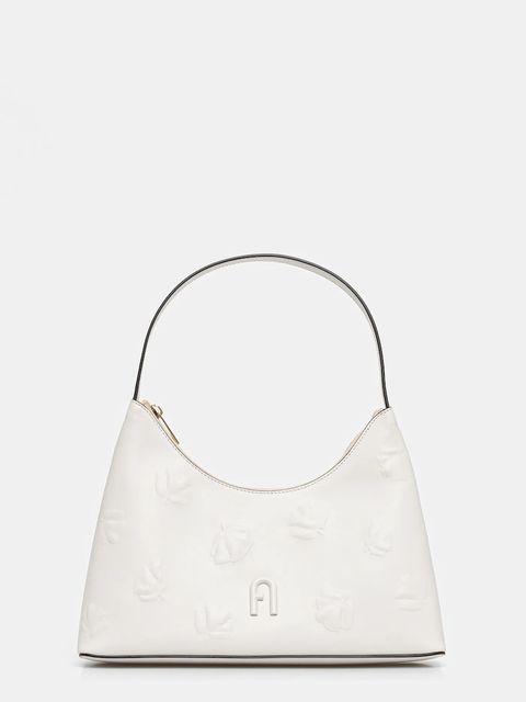 Furla torebka skórzana kolor beżowy WB00782.BX3822.1704S1007 - zdjęcie produktu nr 1