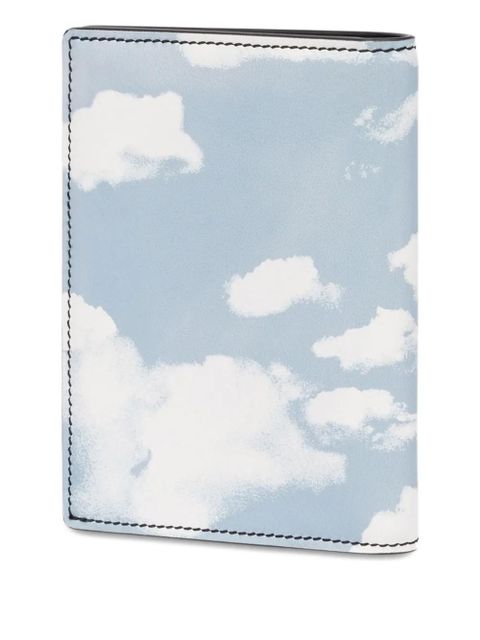 Moschino leather wallet - Blue - zdjęcie produktu nr 2