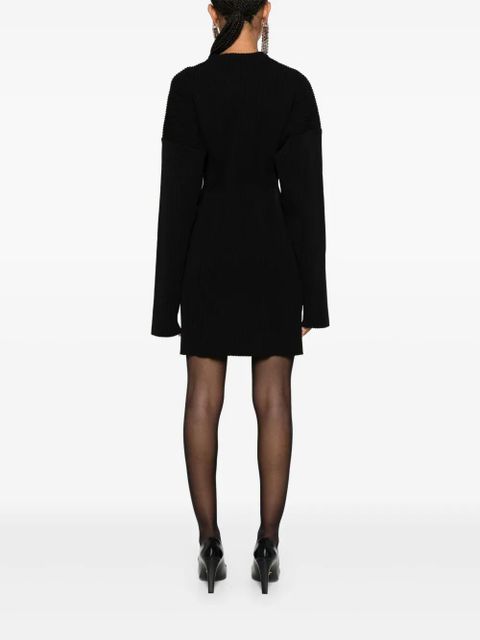 Balenciaga Hourglass mini dress - Black