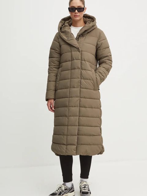 Didriksons kurtka STELLA damska kolor zielony zimowa 505538 - zdjęcie produktu nr 1