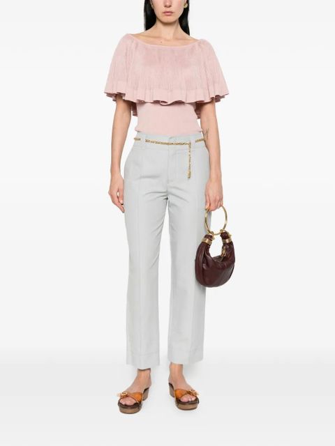 Chloé straight-leg trousers - Grey - zdjęcie produktu nr 2