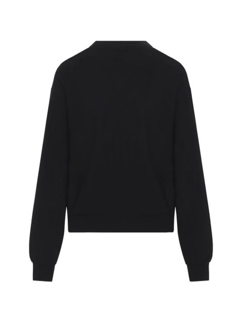 LEMAIRE V-neck buttoned cardigan - Black - zdjęcie produktu nr 2