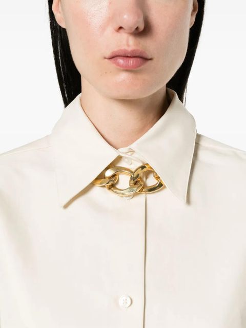 Jil Sander cotton poplin shirt - White