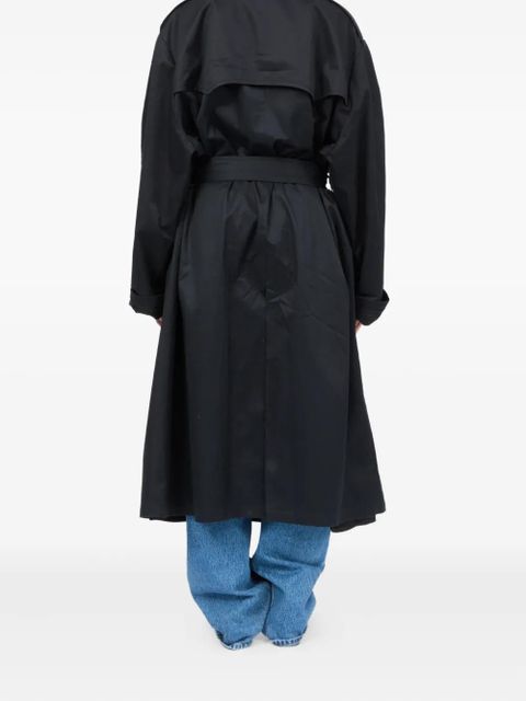 MM6 Maison Margiela cotton raincoat - Black