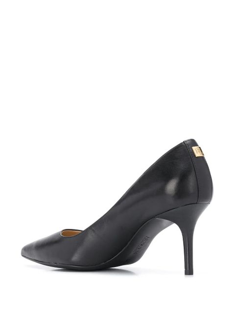Lauren Ralph Lauren 70mm signature leather look pumps - Black - zdjęcie produktu nr 2