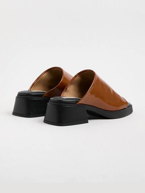 Miista klapki skórzane Zooey