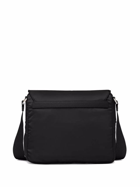 Prada Re-Nylon triangle logo-plaque shoulder bag - Black - zdjęcie produktu nr 2