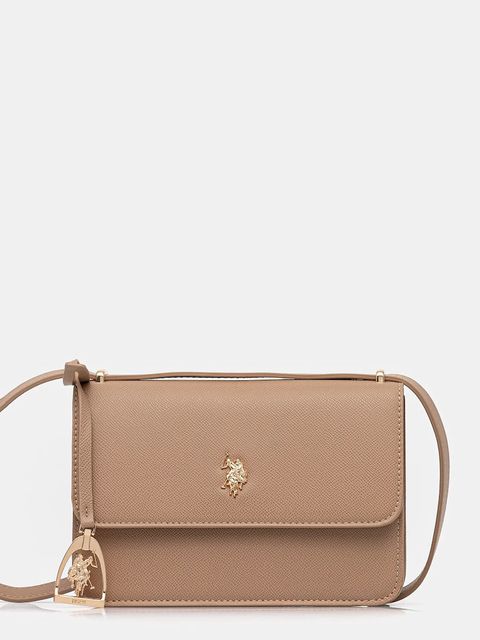 U.S. Polo Assn. torebka Jones kolor beżowy BIUJE8909WVP - zdjęcie produktu nr 1