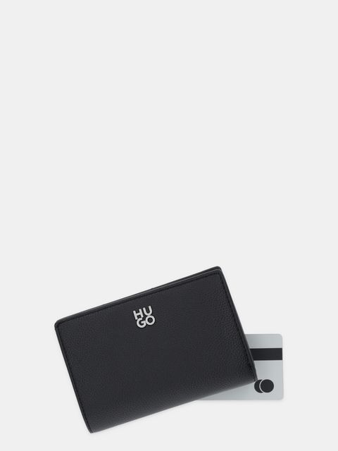 HUGO portfel damski kolor czarny 50547923 - zdjęcie produktu nr 2