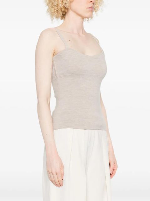 Max Mara Epica strap top - Neutrals