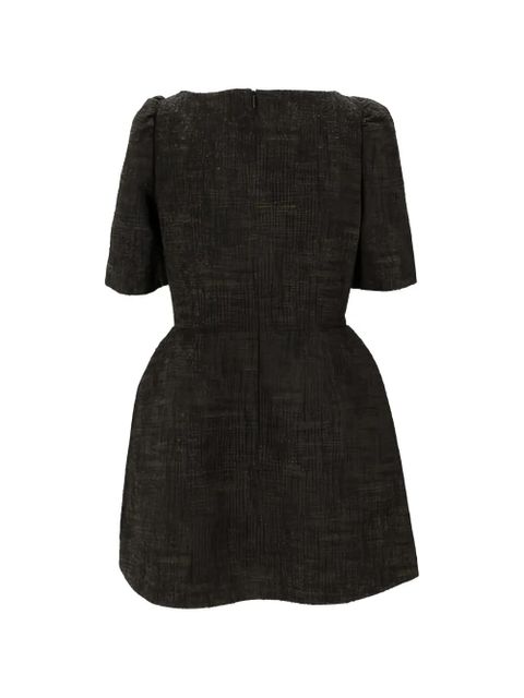 SHUSHU/TONG V-neck bow midi dress - Green - zdjęcie produktu nr 2