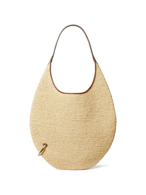 Tory Burch Pierced soft straw bag - Neutrals - zdjęcie produktu nr 1