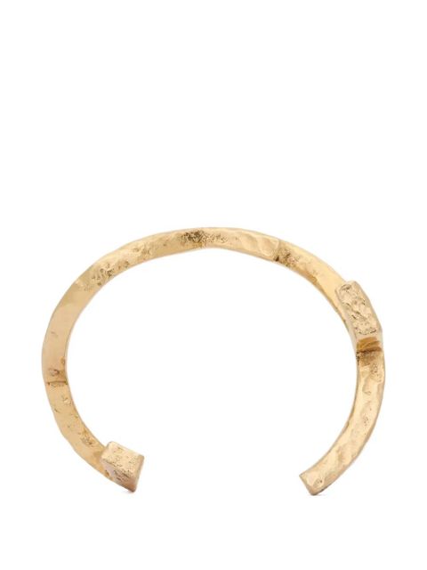 Saint Laurent Cassandre open cuff bracelet - Gold - zdjęcie produktu nr 2