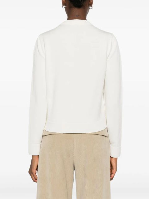 Moncler wool cardigan - White