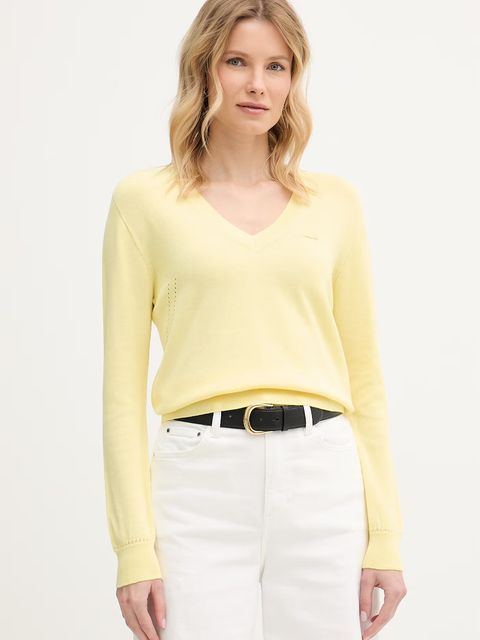 Lacoste sweter bawełniany - zdjęcie produktu nr 1