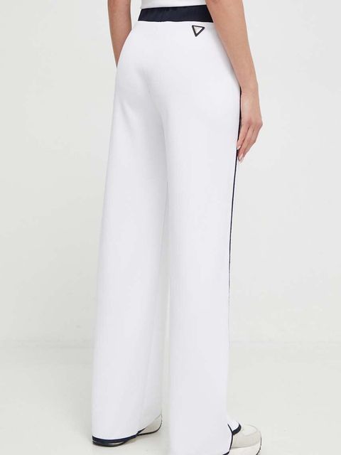 Guess spodnie dresowe MYLAH kolor biały gładkie V4GB02 KBFB2 - zdjęcie produktu nr 2