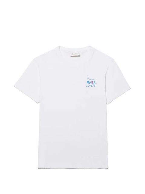 MC2 Saint Barth embroidered-motif T-shirt - White - zdjęcie produktu nr 1