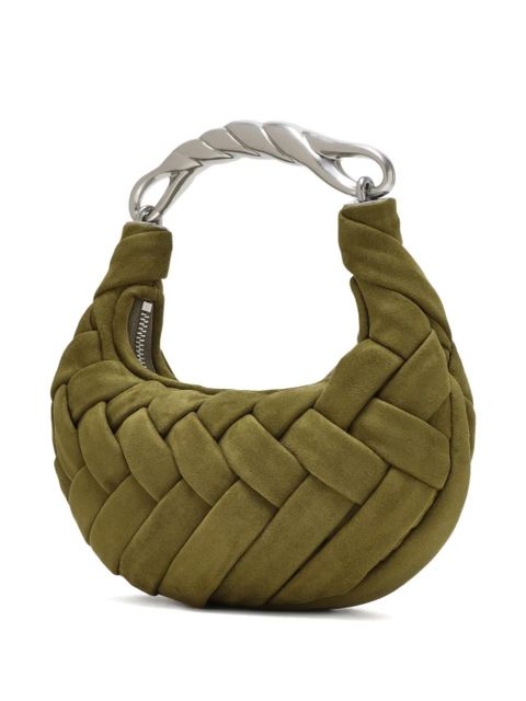 JW Pei woven top-handle shoulder bag - Green - zdjęcie produktu nr 2