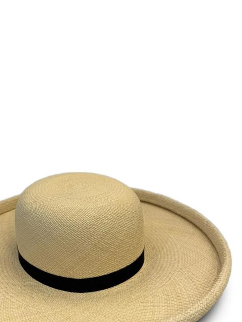 Loro Piana Georgia panama hat - Neutrals - zdjęcie produktu nr 2