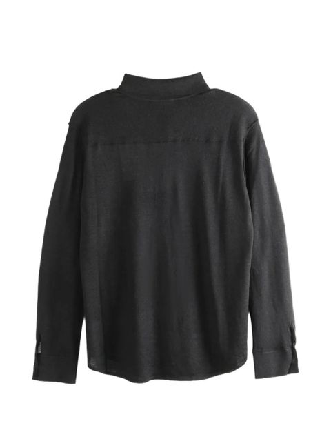 The Row Nafari buttoned shirt - Black - zdjęcie produktu nr 2