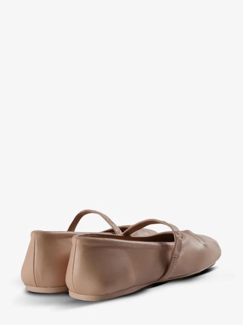 Marni leather ballerina shoes - Pink