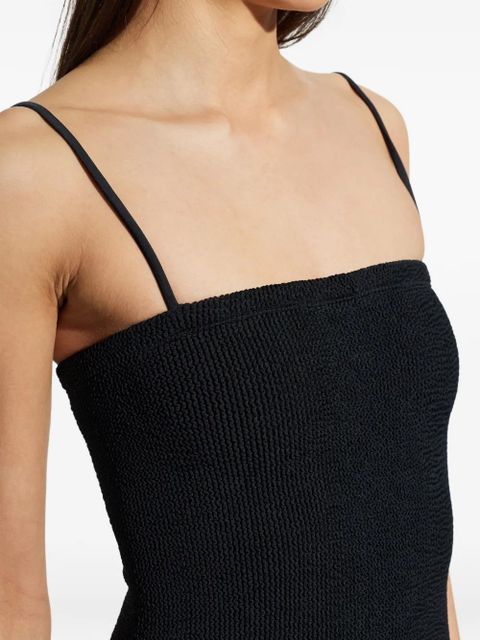 Hunza G crinkle dress - Black