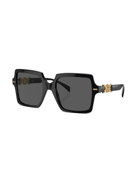 Versace Eyewear oversized square-frame sunglasses - Black - zdjęcie produktu nr 2