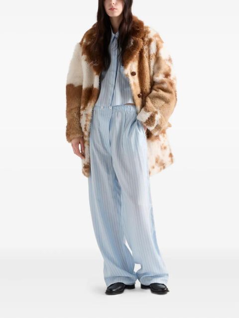 Prada striped patch-pocket shirt - Blue - zdjęcie produktu nr 2