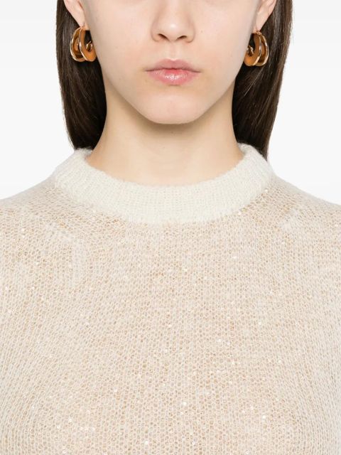 Ba&Sh Diego sweater - Neutrals