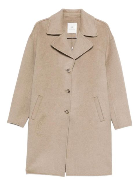 ANINE BING button-front coat - Neutrals