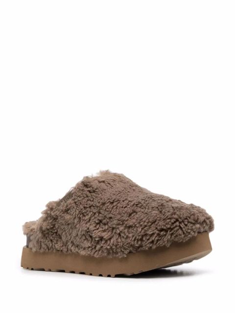 UGG platform shearling slippers - Brown - zdjęcie produktu nr 2