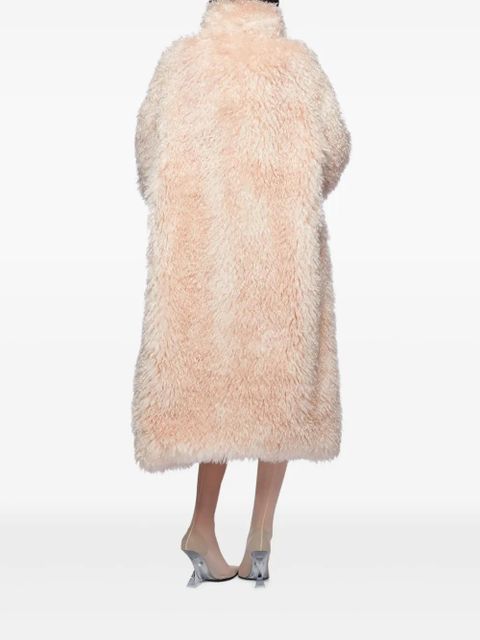 The Attico faux-fur coat - Pink