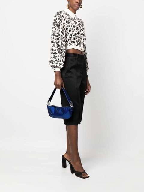 BY FAR mini Amira disco-dot bag - Blue - zdjęcie produktu nr 2