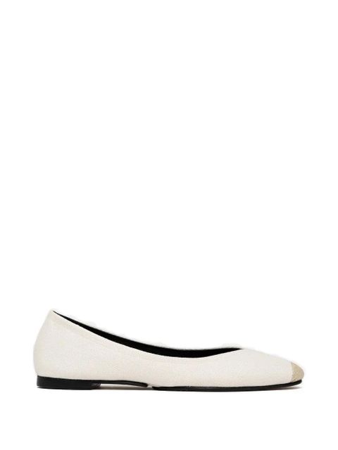 Jacquemus toe-detail ballet flats - Neutrals - zdjęcie produktu nr 1