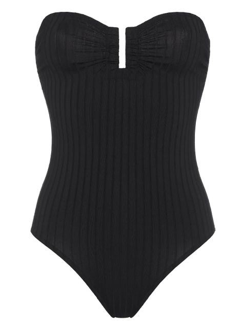 ERES Bossa Nova ribbed swimsuit - Black - zdjęcie produktu nr 1