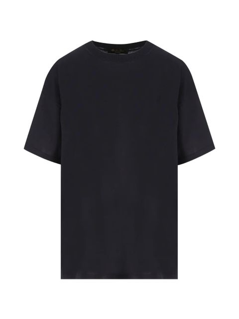 Loro Piana short-sleeve sweater - Blue - zdjęcie produktu nr 1