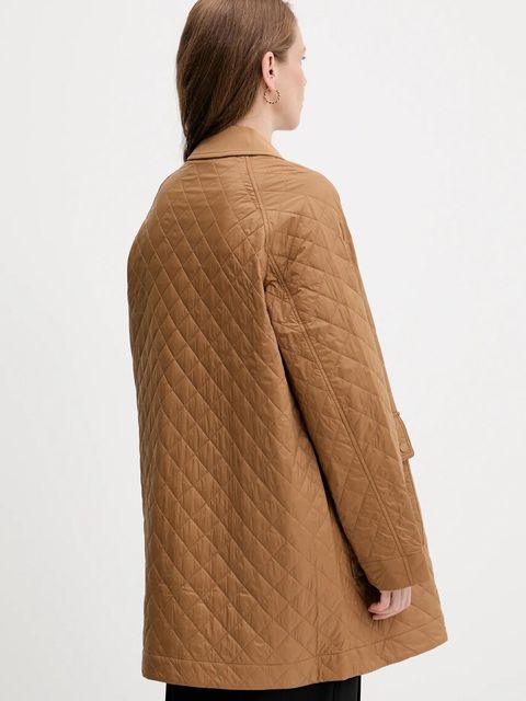 Tommy Hilfiger kurtka kolor brązowy przejściowa WW0WW46448 - zdjęcie produktu nr 2