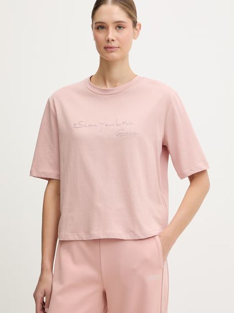 Guess t-shirt bawełniany SOPHIE - zdjęcie produktu nr 1