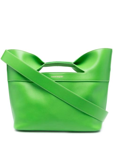 Alexander McQueen The Bow tote bag - Green - zdjęcie produktu nr 1