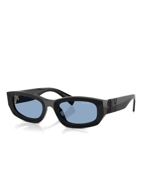 Miu Miu Eyewear rectangle-frame sunglasses - Black - zdjęcie produktu nr 2