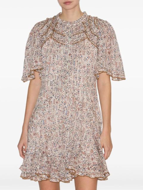 MARANT ÉTOILE Celyana mini dress - Neutrals - zdjęcie produktu nr 2