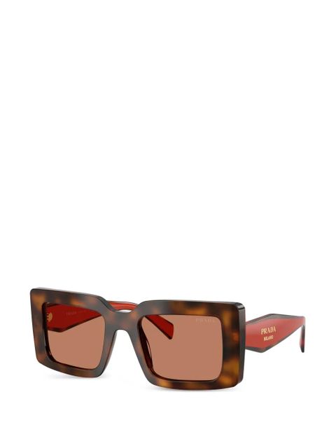 Prada Eyewear tortoiseshell sunglasses - Brown - zdjęcie produktu nr 2