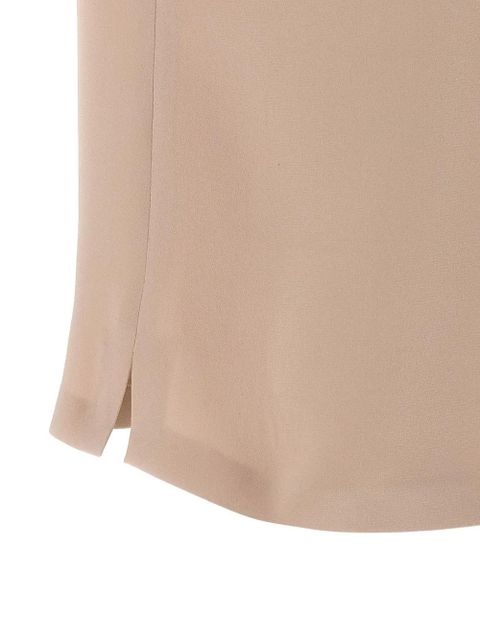 FENDI silk polo shirt - Pink