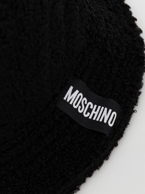 Moschino kapelusz kolor czarny M3317 65442 - zdjęcie produktu nr 2
