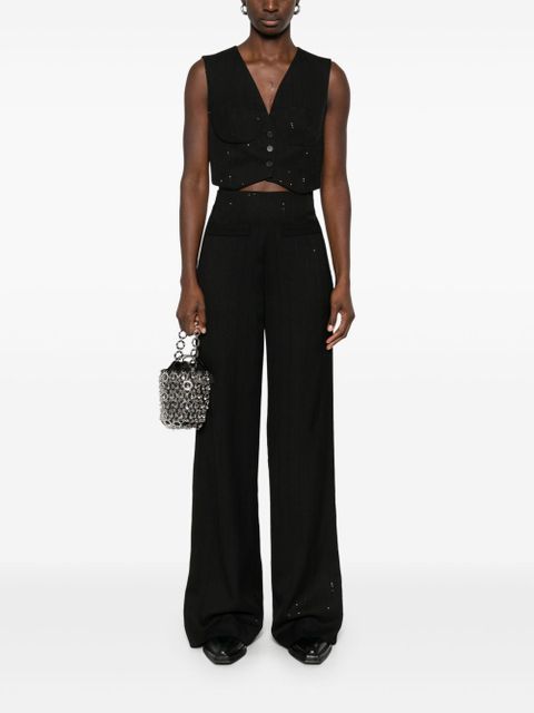 SANDRO sequined vest - Black - zdjęcie produktu nr 2