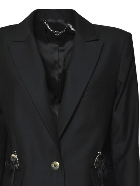Rabanne buttoned blazer - Black