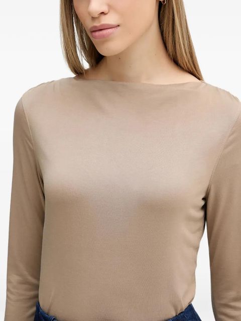 Barbour boat-neck top - Neutrals