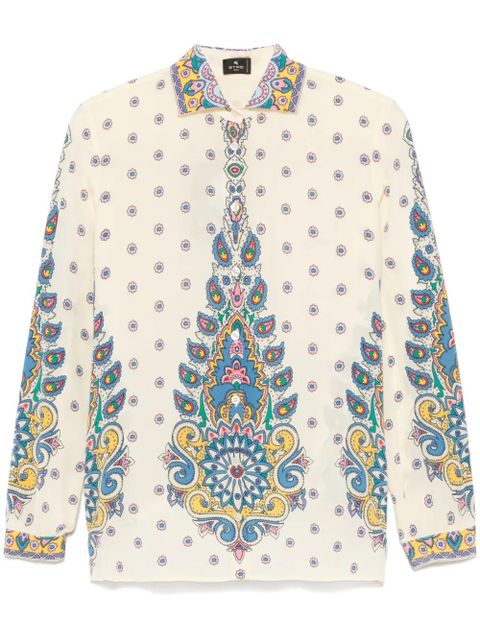 ETRO floral shirt - Neutrals - zdjęcie produktu nr 1