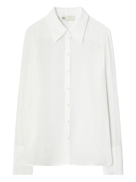 Tory Burch cuffed shirt - White - zdjęcie produktu nr 1